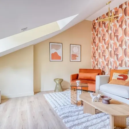 Apartment 4d#appart 4pers # 1 # Commerce # 15#ac Paris