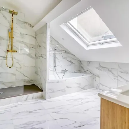 4d#appart 4pers # 1 # Commerce # 15#ac Apartment Paris
